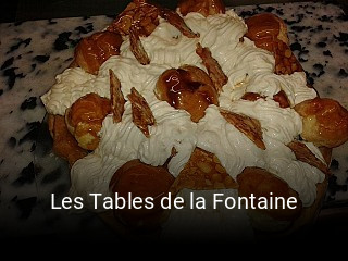 Les Tables de la Fontaine réservation de table