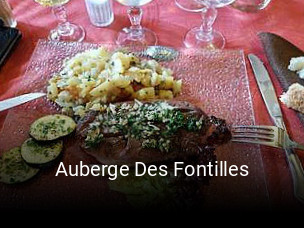 Auberge Des Fontilles réservation de table