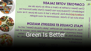 Green Is Better réservation