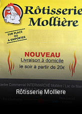 Rôtisserie Molliere réservation en ligne
