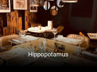 Hippopotamus réservation
