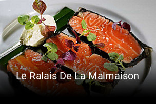 Réserver une table chez Le Ralais De La Malmaison maintenant