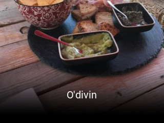 O'divin réservation de table