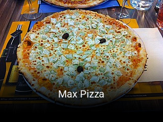 Max Pizza réservation de table