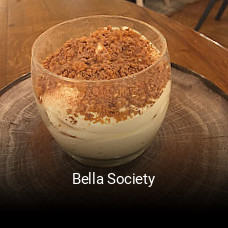 Bella Society réservation de table