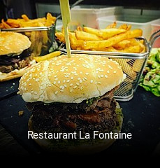 Restaurant La Fontaine réservation de table