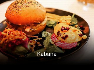 Kabana réservation de table