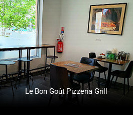 Réserver une table chez Le Bon Goût Pizzeria Grill maintenant