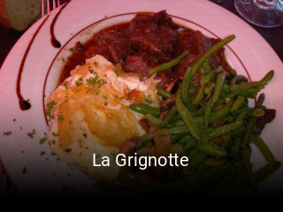 La Grignotte réservation