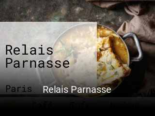 Réserver une table chez Relais Parnasse maintenant