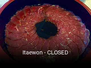 Itaewon - CLOSED réservation en ligne