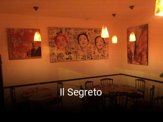 Réserver une table chez Il Segreto maintenant
