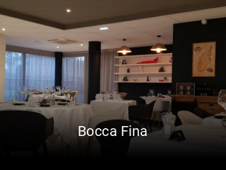 Bocca Fina réservation de table