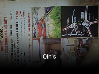 Qin's réservation en ligne