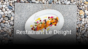 Restaurant Le Delight réservation de table