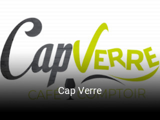 Réserver une table chez Cap Verre maintenant