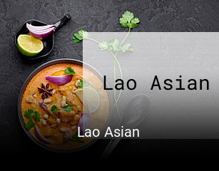 Lao Asian réservation de table