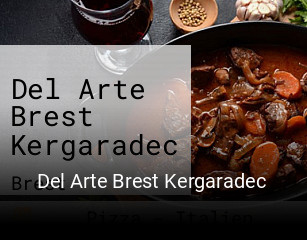 Réserver une table chez Del Arte Brest Kergaradec maintenant
