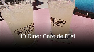 HD Diner Gare de l'Est réservation en ligne