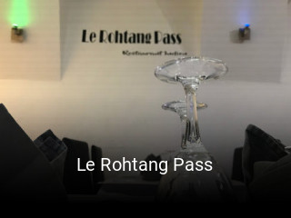 Le Rohtang Pass réservation de table