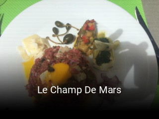 Le Champ De Mars réservation