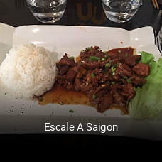 Escale A Saigon réservation de table
