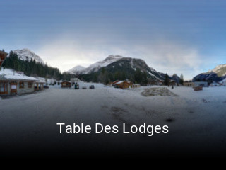 Table Des Lodges réservation en ligne
