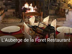 L'Auberge de la Foret Restaurant réservation