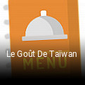 Le Goût De Taïwan réservation