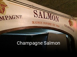 Champagne Salmon réservation