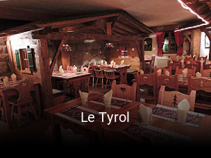 Le Tyrol réservation
