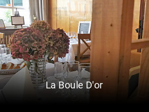 La Boule D'or réservation de table