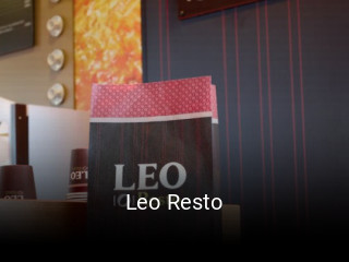 Réserver une table chez Leo Resto maintenant