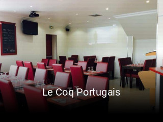 Réserver une table chez Le Coq Portugais maintenant