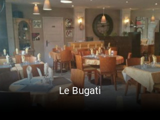 Le Bugati réservation de table