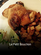 Le Petit Bouchon réservation de table