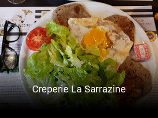 Creperie La Sarrazine réservation en ligne
