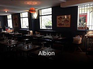 Albion réservation de table