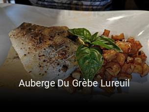 Auberge Du Grèbe Lureuil réservation de table