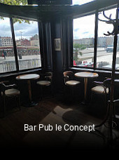 Réserver une table chez Bar Pub le Concept maintenant