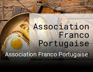 Association Franco Portugaise réservation en ligne