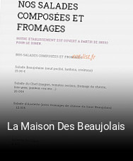 La Maison Des Beaujolais réservation en ligne