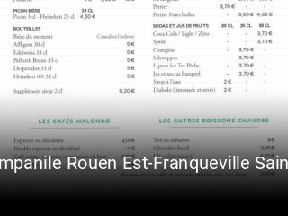 Campanile Rouen Est-Franqueville Saint Pierre Restaurant réservation de table