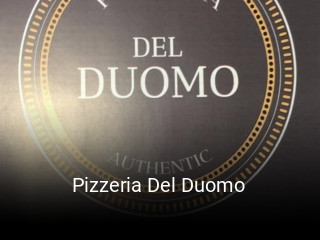 Réserver une table chez Pizzeria Del Duomo maintenant