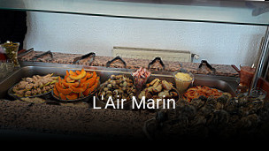 Réserver une table chez L'Air Marin maintenant