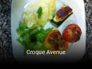 Croque Avenue réservation en ligne