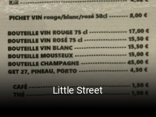 Little Street réservation