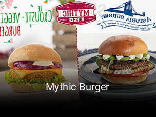 Mythic Burger réservation