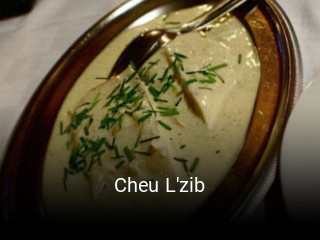 Cheu L'zib réservation de table