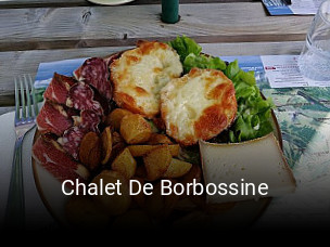 Réserver une table chez Chalet De Borbossine maintenant